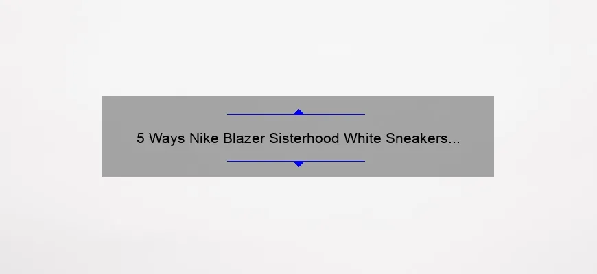 sisterhood sneakers