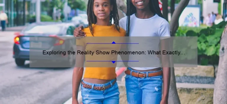 Exploring the Reality Show Phenomenon: What Exactly is '1000 Pound Sisters' About?