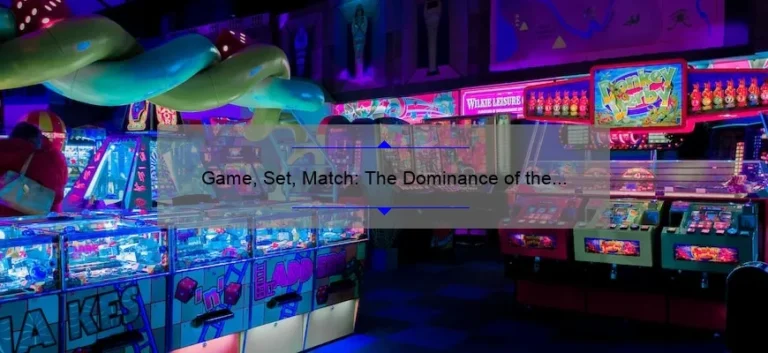 Game, Set, Match: The Dominance of the Williams Sisters in Tennis