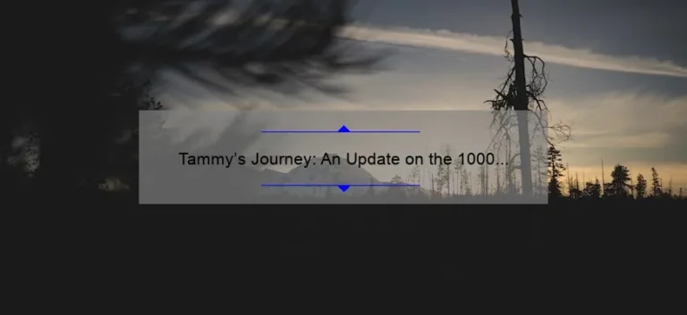 Tammy's Journey: An Update on the 1000 lb Sisters Star's Progress