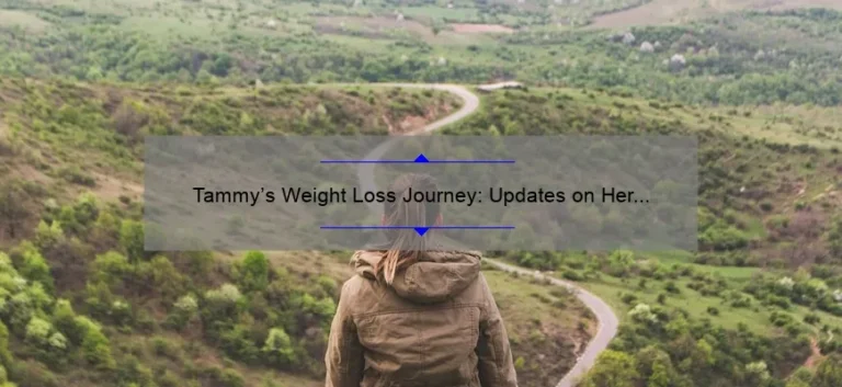 Tammy's Weight Loss Journey: Updates on Her Progress from 1000 lb Sisters