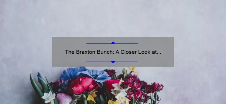 The Braxton Bunch: A Closer Look at the Talented Sisters