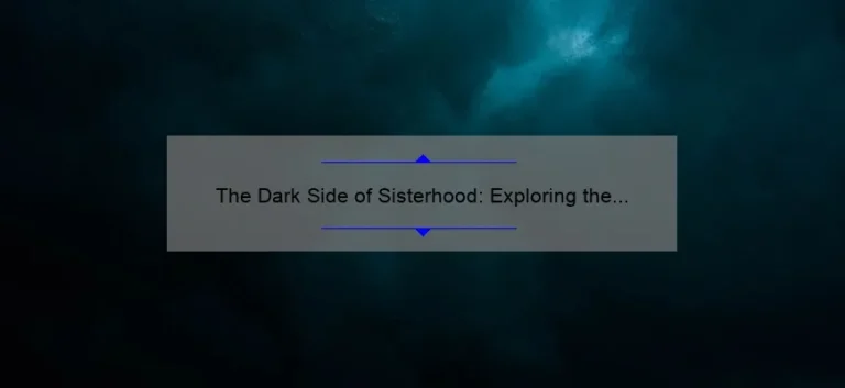 The Dark Side of Sisterhood: Exploring the Twisted World of Bad Sisters in Irish TV Shows