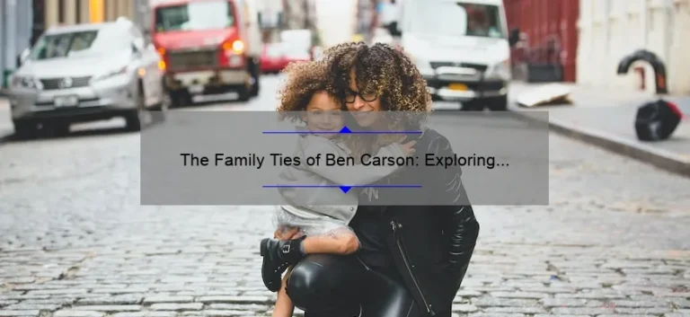 The Family Ties of Ben Carson: Exploring His Brothers and Sisters