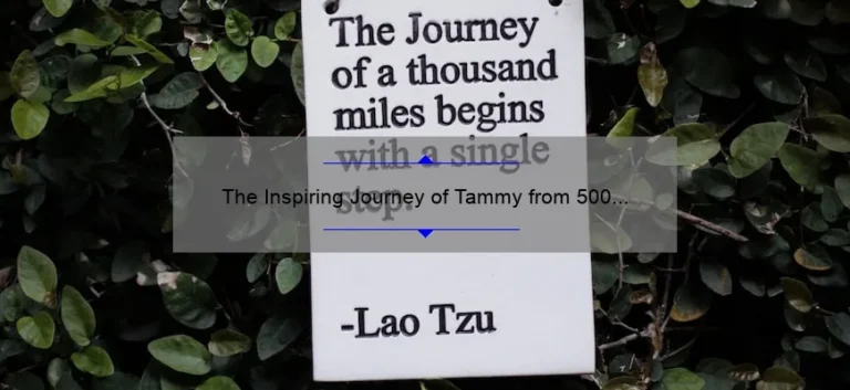 The Inspiring Journey of Tammy from 500 lb Sisters: Overcoming Obesity and Finding Hope