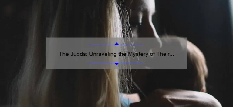 The Judds: Unraveling the Mystery of Their Relationship - Mother and Daughter or Sisters?
