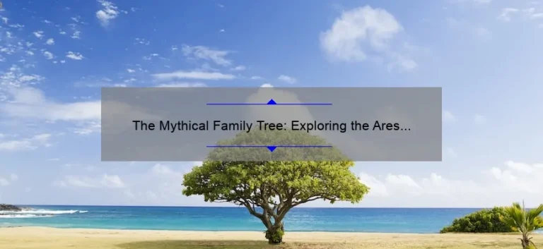 The Mythical Family Tree: Exploring the Ares Brothers and Sisters