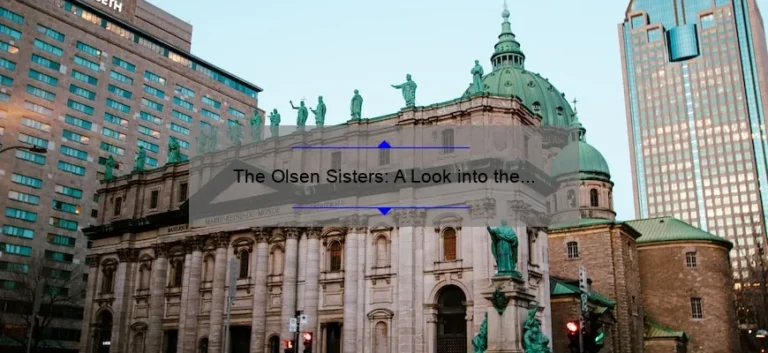 The Olsen Sisters: A Look into the Lives of Mary-Kate and Ashley