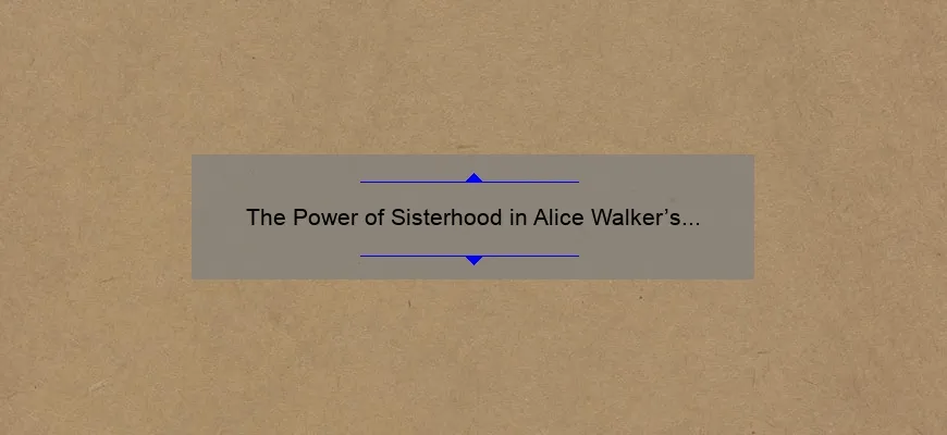 Women holding hands symbolizing sisterhood in Alice Walker's The Color Purple