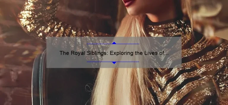 The Royal Siblings: Exploring the Lives of Queen's Sisters and Brothers