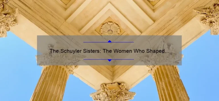 The Schuyler Sisters: The Women Who Shaped America's History