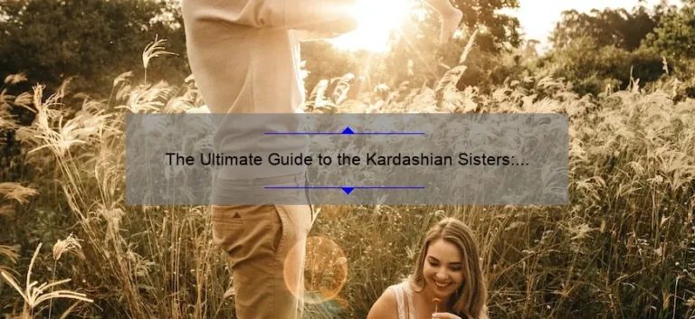 The Ultimate Guide to the Kardashian Sisters: Get to Know the Famous Family