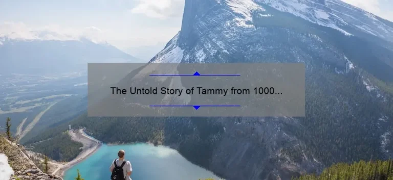The Untold Story of Tammy from 1000 lb Sisters: Exploring Her Journey and Current Status