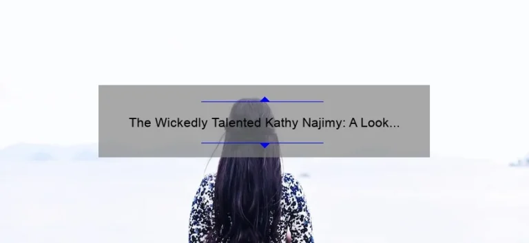 The Wickedly Talented Kathy Najimy: A Look at Her Iconic Role as Mary Sanderson in Hocus Pocus