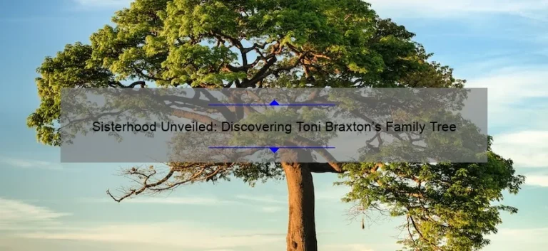 Sisterhood Unveiled: Discovering Toni Braxton’s Family Tree