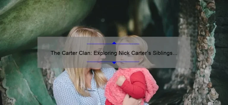 The Carter Clan: Exploring Nick Carter's Siblings and Family Dynamics