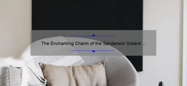 The Enchanting Charm of the Sanderson Sisters' House: A Look into the Iconic Hocus Pocus Setting