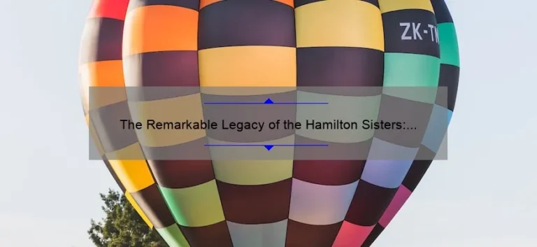 The Remarkable Legacy of the Hamilton Sisters: A Tale of Courage and Perseverance