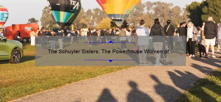 The Schuyler Sisters: The Powerhouse Women of Hamilton