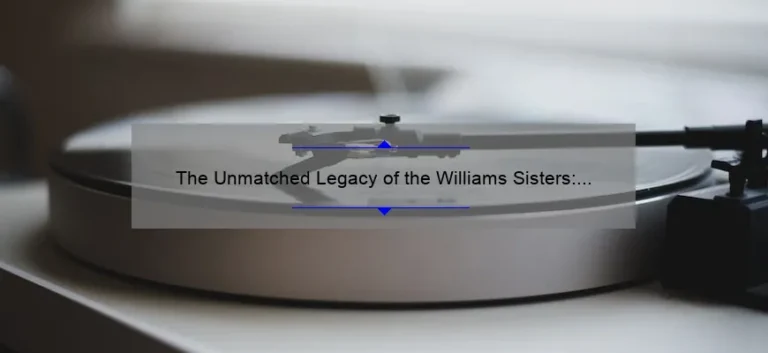 The Unmatched Legacy of the Williams Sisters: A Look at Their Record-Breaking Careers