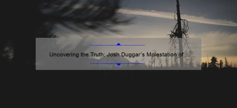 Uncovering the Truth: Josh Duggar's Molestation of His Sisters