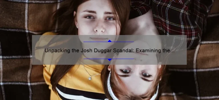 Unpacking the Josh Duggar Scandal: Examining the Impact on His Sisters