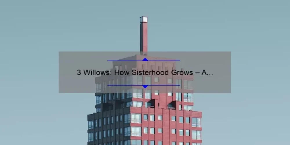3 Willows: How Sisterhood Grows – A Story of Friendship, Tips for Building Strong Bonds, and Surprising Stats [Keyword Optimized]