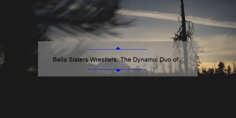 Bella Sisters Wrestlers: The Dynamic Duo of the Ring