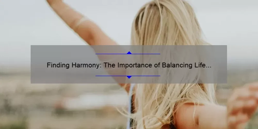 Finding Harmony: The Importance of Balancing Life and Sisterhood