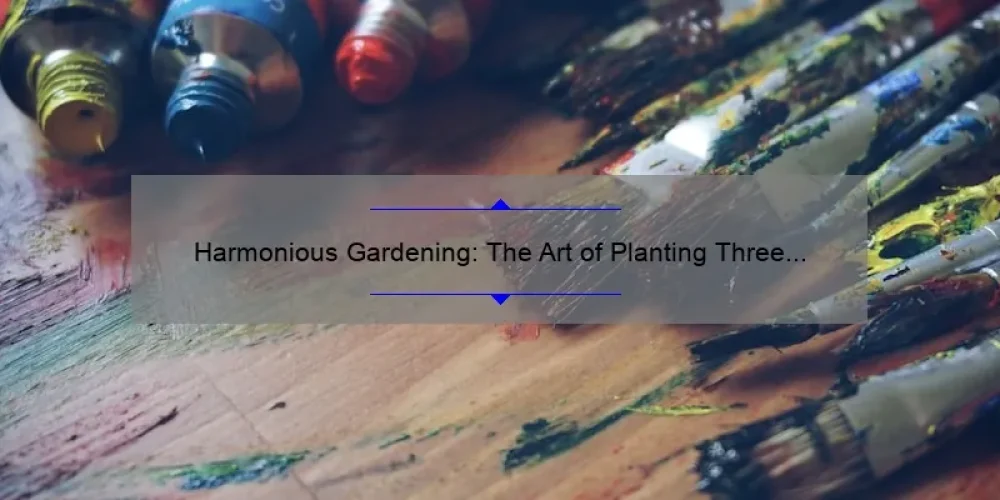 Harmonious Gardening: The Art of Planting Three Sisters Together