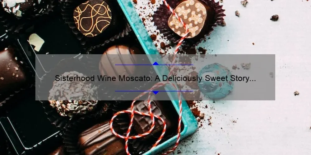 Sisterhood Wine Moscato: A Deliciously Sweet Story of Sisterhood and Wine [Plus 5 Tips for Choosing the Perfect Bottle]