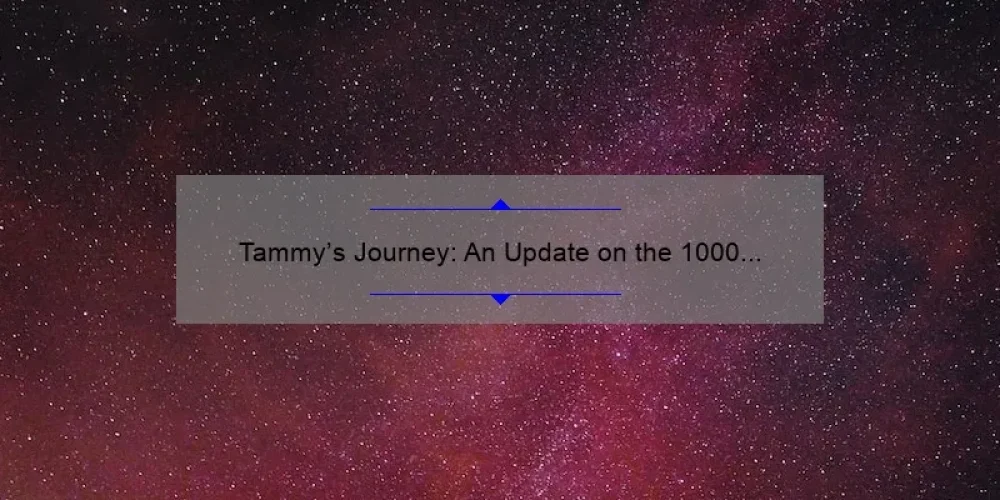 Tammy's Journey: An Update on the 1000 Pound Sisters Star's Progress