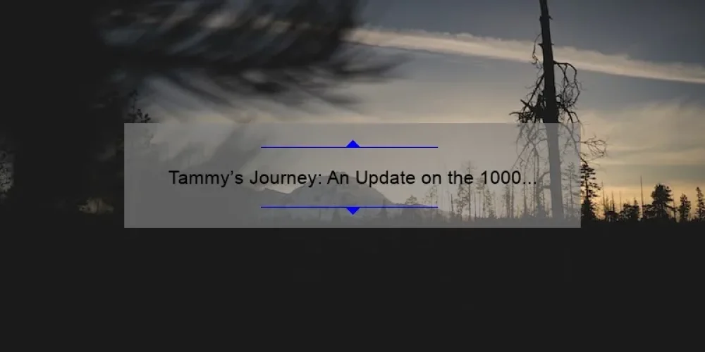 Tammy's Journey: An Update on the 1000 lb Sisters Star's Progress