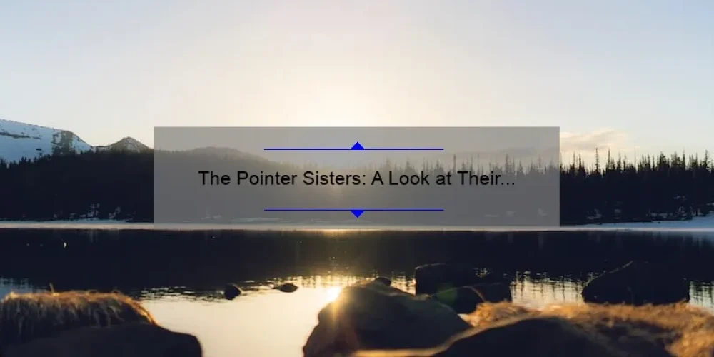 The Pointer Sisters: A Look at Their Legacy and Losses