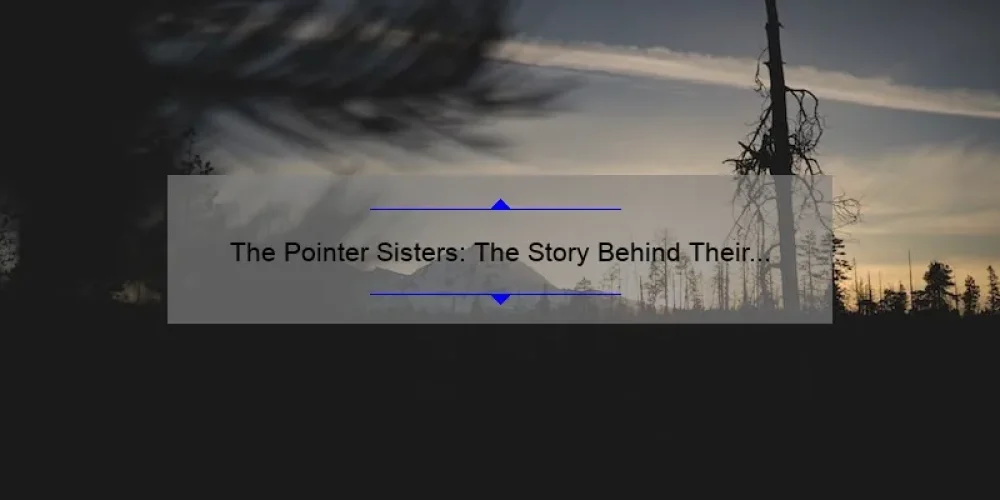The Pointer Sisters: The Story Behind Their Iconic Hit 'I'm So Excited'