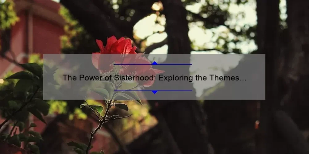 The Power of Sisterhood: Exploring the Themes of Traveling Pants 2