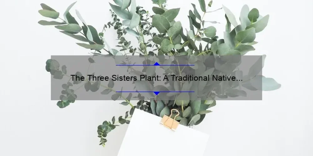 The Three Sisters Plant: A Traditional Native American Gardening Technique