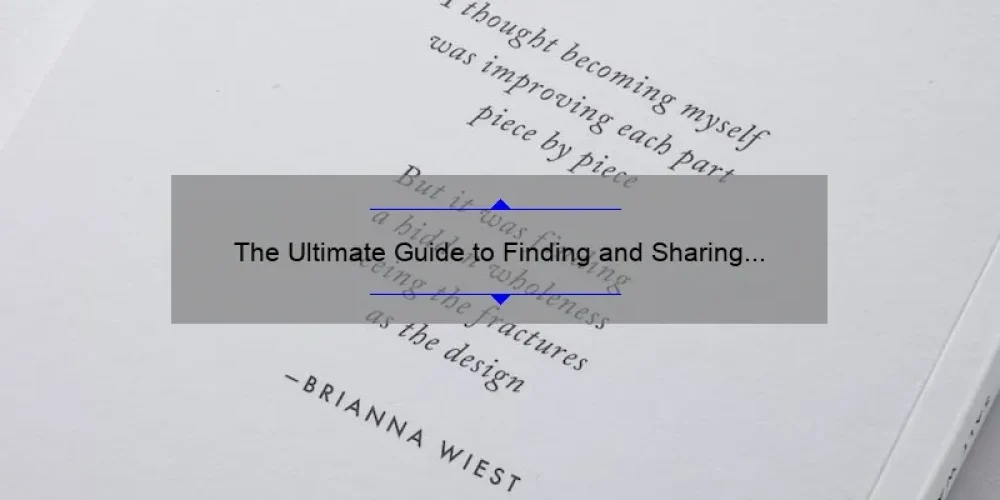The Ultimate Guide to Finding and Sharing Inspiring Quotes from The Second Summer of the Sisterhood [Solve Your Quote-Hunting Woes and Connect with Your Favorite Characters]