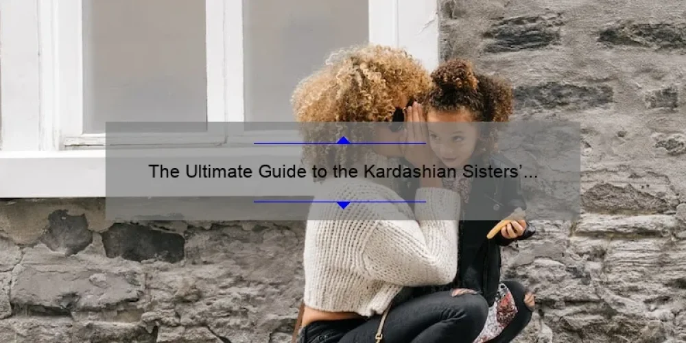 The Ultimate Guide to the Kardashian Sisters' Names: Get to Know the Famous Family