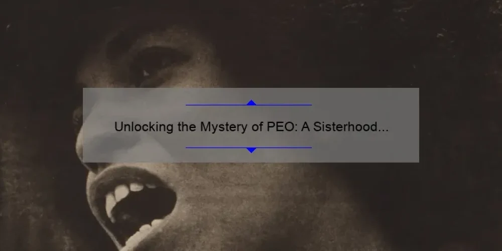 Unlocking the Mystery of PEO