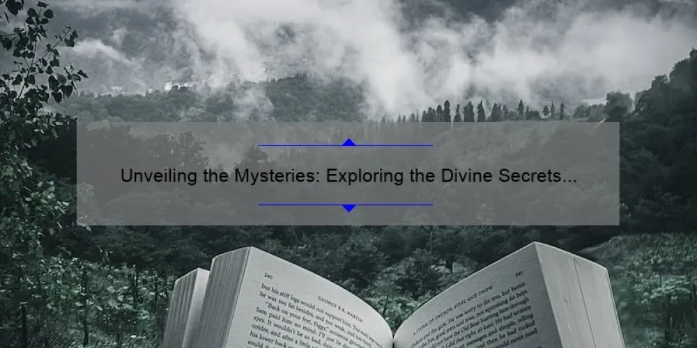 Unveiling the Mysteries: Exploring the Divine Secrets of the Ya-Ya Sisterhood Book Series