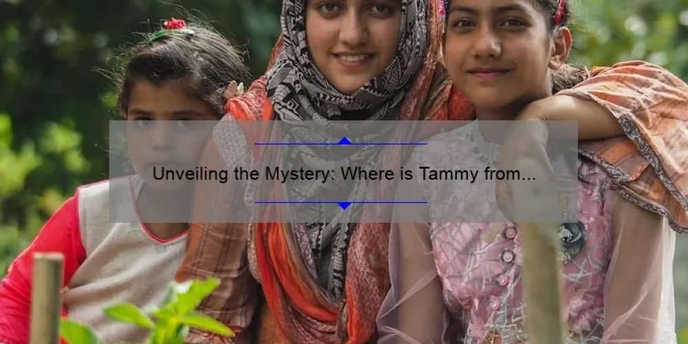 Unveiling the Mystery: Where is Tammy from 1000 Pound Sisters?